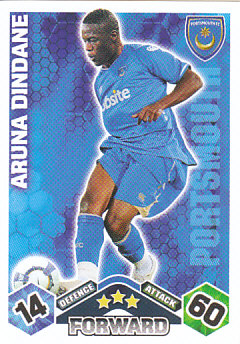 Aruna Dindane Portsmouth 2009/10 Topps Match Attax #249